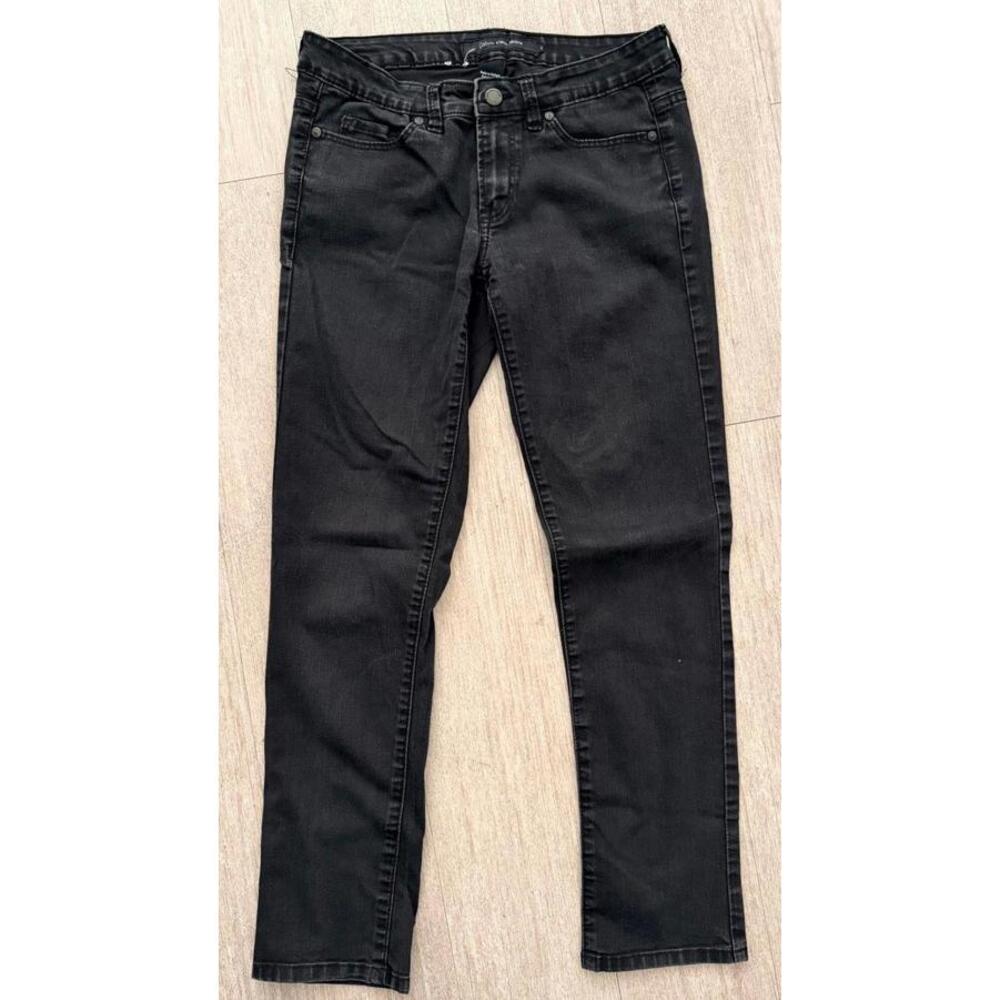 Women's Calvin Kline Black Slim Fit Jeans sz 4